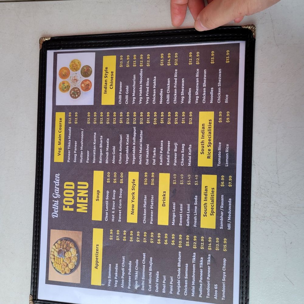 Delhi Garden - Menu - Indian Near Me - Edison, New Jersey Delhi Garden - Menu - Indian Near Me - Edison, New Jersey