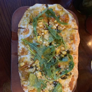 The Smith - Charred Corn & Tomato Flatbread - New American Near Me - New York, New York