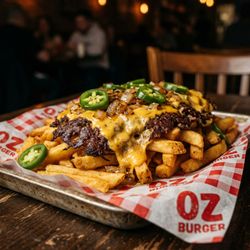 Create your own loaded fries with your favorite toppings.