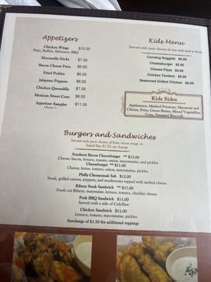 Menu photo 3 Old Rd Steakhouse Pulaski, VA