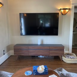 After TV mount After TV mount