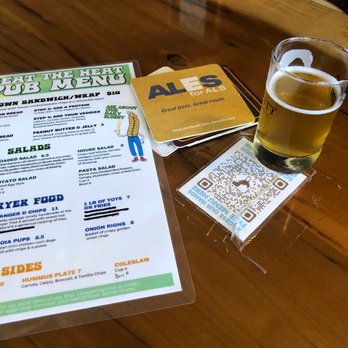 Calapooia Brewing Company - Menu (it was smaller due to the heat), but still delicious food! - Breweries Near Me - Albany, Oregon