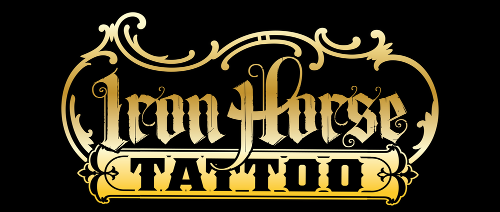 Iron Horse Tattoo Logo