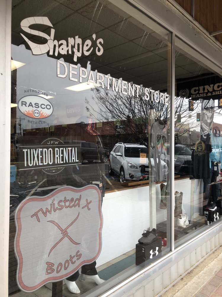 SHARPE’S DEPARTMENT STORE Updated October 2024 133 N Main St