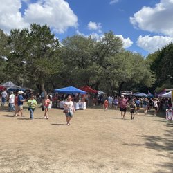 Cajun Festival At Medina Lake - Festival grounds
