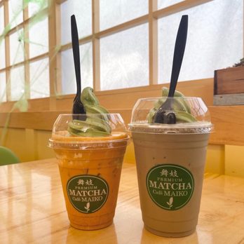 Matcha Cafe Maiko - Thai tea float, Hojicha latte float - Ice Cream & Frozen Yogurt Near Me - Atlanta, Georgia Matcha Cafe Maiko - Thai tea float, Hojicha latte float - Ice Cream & Frozen Yogurt Near Me - Atlanta, Georgia