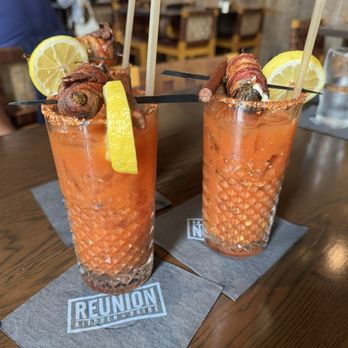Reunion Kitchen + Drink - Jim's Bloody Mary - New American Near Me - Anaheim, California