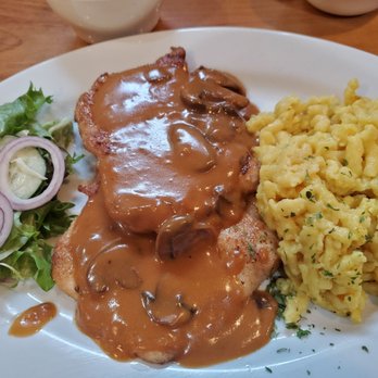 Bodensee Restaurant - Jager schnitzel - German Near Me - Helen, Georgia Bodensee Restaurant - Jager schnitzel - German Near Me - Helen, Georgia