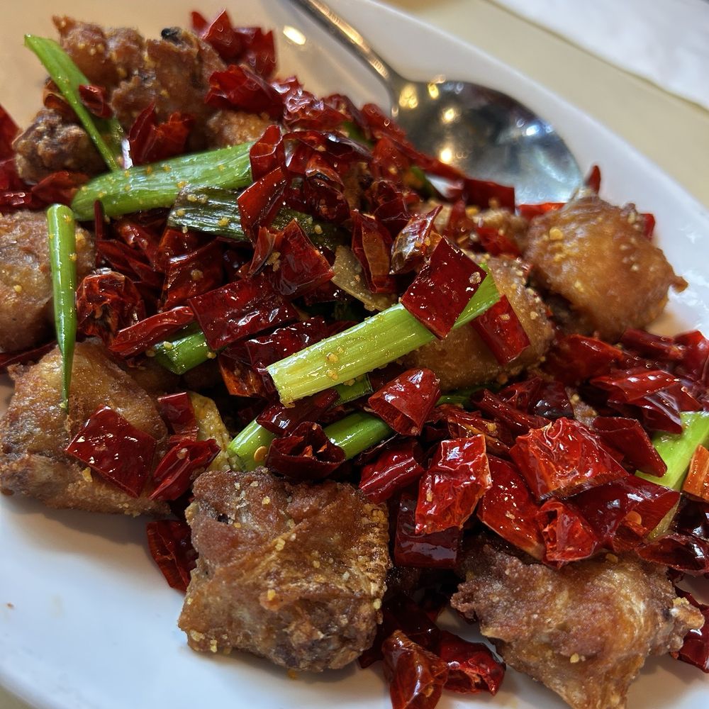 Szechuan Spicy Fried Chicken