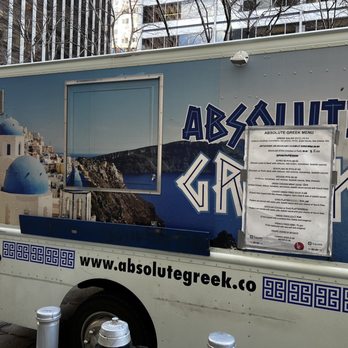 Absolute Greek - Truck - Food Trucks Near Me - New York, New York Absolute Greek - Truck - Food Trucks Near Me - New York, New York