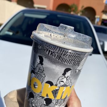 Smoking Tiger Coffee Lab - Black sesame latte - Coffee & Tea Near Me - Brea, California