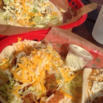 Torchy's Tacos - 2 fried avocados, & the taco of the month the "double wide" - Tex-Mex Near Me - Houston, Texas Torchy's Tacos - 2 fried avocados, & the taco of the month the "double wide" - Tex-Mex Near Me - Houston, Texas