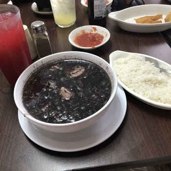Arcadia Restaurant - Sopa negra y fresco de mora - Cafes Near Me - Lincolnton, North Carolina