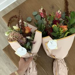 Asked for fall flowers theme, and received just that. Asked for fall flowers theme, and received just that.