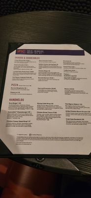 Menu photo 2 IPIC New York City New York, NY