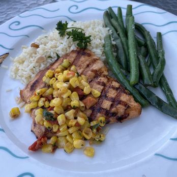 Anthony's at Spokane Falls - Amazing grilled salmon. A must order - Seafood Near Me - Spokane, Washington