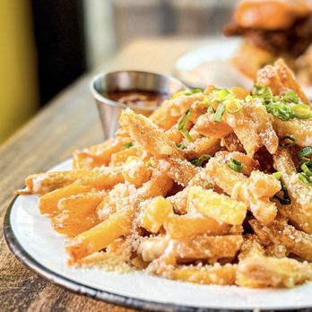 Batch & Brine - Garlic Parmesan Fries - Burgers Near Me - Lafayette, California Batch & Brine - Garlic Parmesan Fries - Burgers Near Me - Lafayette, California