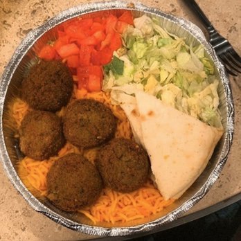 The Halal Guys - Falafel platter - Halal Near Me - Chamblee, Georgia