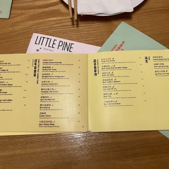Little Pine - Menu - Chinese Near Me - New York, New York