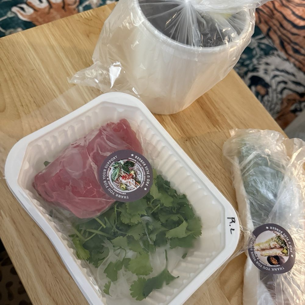 Brisket pho