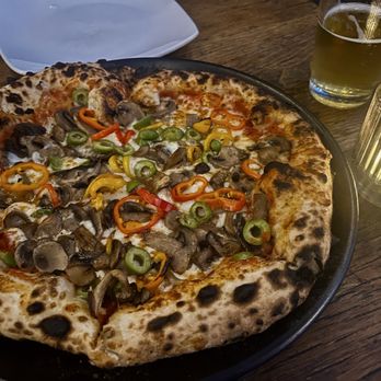 2145 Eats - Mushroom, pepper, olive pizza - Pizza Near Me - Costa Mesa, California 2145 Eats - Mushroom, pepper, olive pizza - Pizza Near Me - Costa Mesa, California