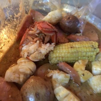 Hook & Reel Cajun Seafood & Bar - The Broil   Juice is so good you can drink it - Cajun/Creole Near Me - Orange, Connecticut