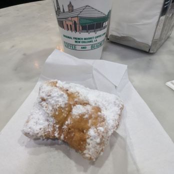 Cafe Du Monde - Beignets and an Iced Mocha. - Coffee & Tea Near Me - Metairie, Louisiana