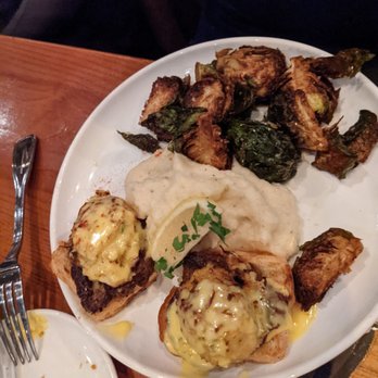 CityRange Steakhouse Grill - Black and blue with super tasty brussel sprouts - Steakhouses Near Me - Spartanburg, South Carolina