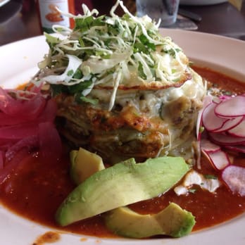 Yard House - Carnitas enchiladas stack - New American Near Me - Orlando, Florida Yard House - Carnitas enchiladas stack - New American Near Me - Orlando, Florida