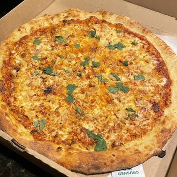 SauceBros Pizza - Naga Chicken Pizza was sooo good! Def get mild cuz it's spicy!! - Pizza Near Me - Plano, Texas SauceBros Pizza - Naga Chicken Pizza was sooo good! Def get mild cuz it's spicy!! - Pizza Near Me - Plano, Texas