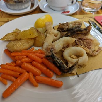 Trattoria Storica - Fried Mixed Fish - Seafood Near Me - Venezia, VE Trattoria Storica - Fried Mixed Fish - Seafood Near Me - Venezia, VE