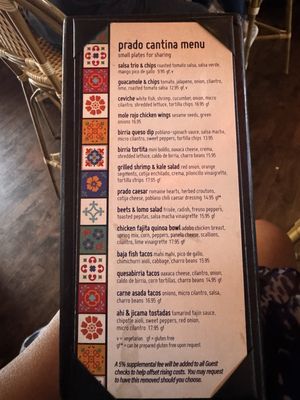 Menu photo 3 The Prado at Balboa Park San Diego, CA