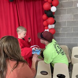 Discovery Clubhouse - Pre school graduation ceremony, I wish I got a better picture.