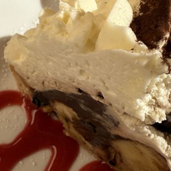 Il Pastaio - Banana pie with dark chocolate. Incredible! - Italian Near Me - Beverly Hills, California