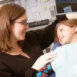 Affiliated Pediatric Dentistry of NEPA - Kid's dentist with a patient at Affiliated Pediatric Dentistry of NEPA
