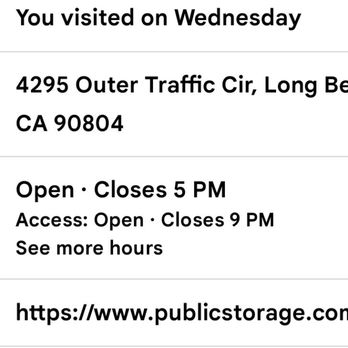 Public Storage - Self explanation - Self Storage Near Me - Long Beach, California