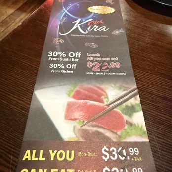 Kira sushi - Menu with specials - Sushi Bars Near Me - Ronkonkoma, New York Kira sushi - Menu with specials - Sushi Bars Near Me - Ronkonkoma, New York