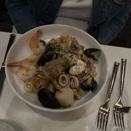 Seafood pasta special Seafood pasta special