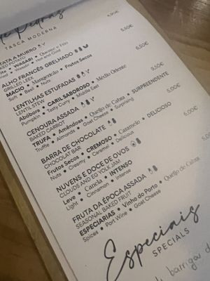 Menu photo 2 Se7e Pedras Faro, 08