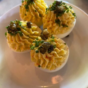 Bouchon - Deviled eggs - French Near Me - Yountville, California Bouchon - Deviled eggs - French Near Me - Yountville, California