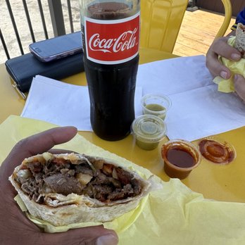 Toritos Taqueria - California Burrito and a Mexican coke! Delish and the sauce was on point! - Mexican Near Me - Marysville, Washington Toritos Taqueria - California Burrito and a Mexican coke! Delish and the sauce was on point! - Mexican Near Me - Marysville, Washington