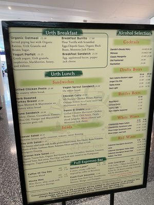 Menu photo 4 Urth Cafe Los Angeles, CA Menu photo 4 Urth Cafe Los Angeles, CA