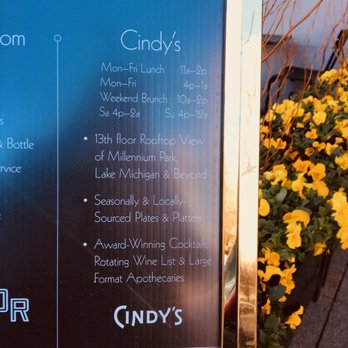 Cindy's Rooftop - Signage outside the Chicago Athletic Association - New American Near Me - Chicago, Illinois Cindy's Rooftop - Signage outside the Chicago Athletic Association - New American Near Me - Chicago, Illinois