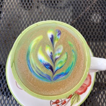 CFS Coffee - Lavender rainbow latte - Coffee & Tea Near Me - Winter Park, Florida CFS Coffee - Lavender rainbow latte - Coffee & Tea Near Me - Winter Park, Florida