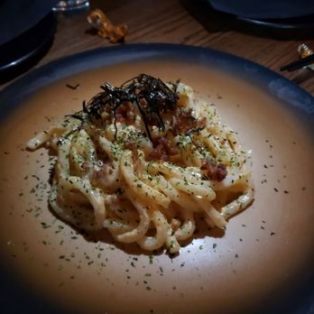 11 Tigers - Mentaiko Cream Udon - Asian Fusion Near Me - New York, New York 11 Tigers - Mentaiko Cream Udon - Asian Fusion Near Me - New York, New York