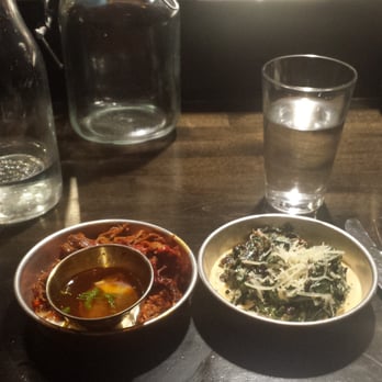 Work & Class - Braised goat & creamy greens. - New American Near Me - Denver, Colorado