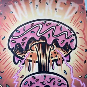 Wicked Donuts - Mural - Donuts Near Me - Las Vegas, Nevada
