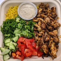 Peaks N Pitas - Shawarma rice bowl