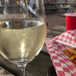 Mark's Beer Garden - White wine