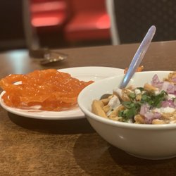 Tandoori Express Jalebi Junction - The garam jalebi and chaat. The jalebi is out of this world delicious. The chaat was good but just good. The jalebi with chai was awesome!